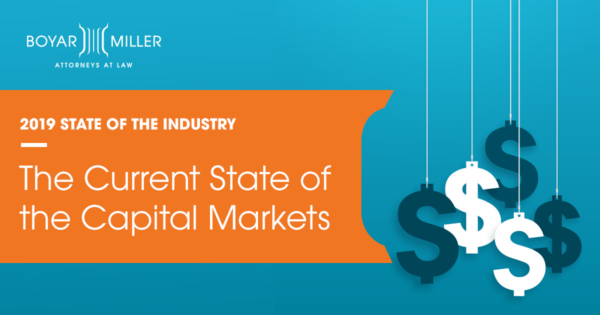Breakfast Forum: The Current State of the Capital Markets 2019