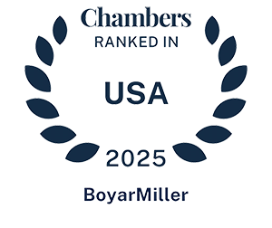 Chambers Ranked in USA - 2025 Logo